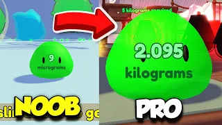 Becoming A MAX SIZE SLIME In Get Big Simulator!