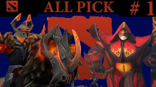 DOTA 2  CHAOS KNIGHT - WARLOCK  ALL PICK DUO (Gameplay ITA 4K)