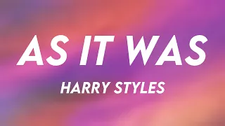 As It Was - Harry Styles [Lyric Video] 🍁
