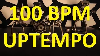 100 BPM - Uptempo Pop Rock - 4/4 Drum Track - Metronome - Drum Beat