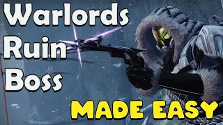 Boss Encounter Warlords Ruin Made Easy in 3 minutes.