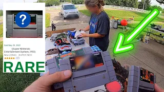 Amazing Super Nintendo Grail Pickup at Yard Sale and MORE!