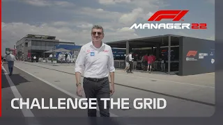 F1® Manager 2022 | We Meet Guenther Steiner! | CHALLENGE THE GRID