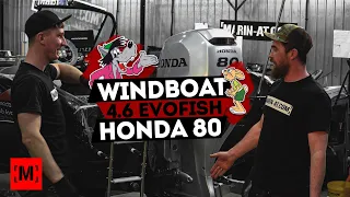 ОБЗОР Сборки Windboat 4.6 DC EvoFish Honda 80 л.с.  [MARIN-AT.COM]