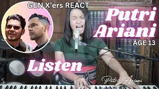 GEN X'ers REACT | Putri Ariani (Age 13) | Listen