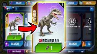 1 DNA, 1 INDOMINUS REX | Jurassic World: The Game