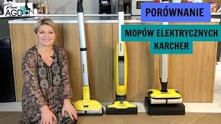 Mopy elektryczne Karcher - porównanie modeli