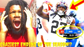 BROWNS VS COLTS REACTION 2023 CLEVELAND BROWNS VS INDIANAPOLIS COLTS HIGHLIGHTS REACTION 2023