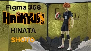 Figma 358  Shoyo Hinata Haikyu!! Action figure review & unboxing