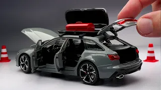 Unboxing of Audi RS6 1:32 Scale Diecast Model Car