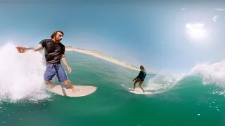 GoPro Surf: VR Party wave with Dave Rastovich and Steph Gilmore