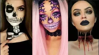 INCREIBLES MAQUILLAJES PARA HALLOWEEN 2023 / Easy Halloween Make Up 2024