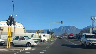 Ottery, Wetton and Lansdowne suburbs on a May day in Cape Town