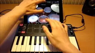 NEW Akai MPK Mini Live Performance 2 - iPad GarageBand