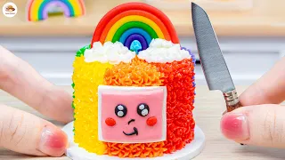 Yummy Rainbow Cocomelon Cake🌈1000+ Miniature Rainbow Cake Ideas