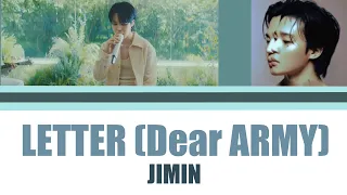 [SUB ITA] 지민 Jimin - LETTER (Dear  ARMY) Live Clip #2023BTSFESTA