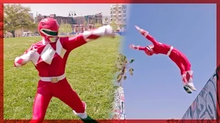 Power Ranger Parkour! ft. Omar Zaki