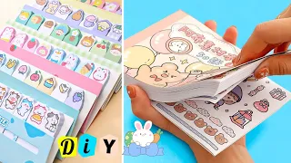 🌈 Handmade stationery / DIY cute stationery / How to make stationery supplies at home / easy crafts