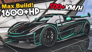 Forza Horizon 5 Car Customization - Koenigsegg Jesko | Fastest Car in the Game