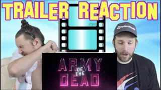 Zack Snyder's ARMY OF THE DEAD - Trailer Reaction #ZackSnyder #Netflix #DaveBautista