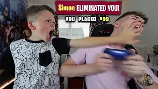 Kid Teaches Big Brother How to Play Fortnite... [GOES WRONG!]