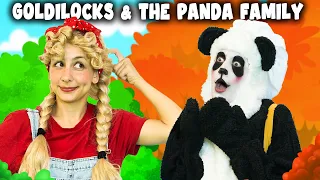 Goldilocks and The Panda Family | Bedtime Stories for Kids in English | Fairy Tales