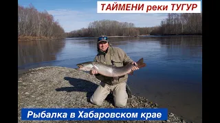 Экспедиция на реку Тугур. Крупный таймень на спиннинг Часть1.
