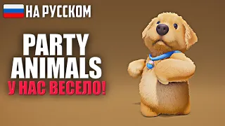 Стрим по игре Party Animals ➤ У нас смешно и Весело ! ➤ игра Пати Энималс На Русском