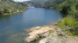 American River Folsom Ca. Johnny Cash Trail