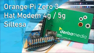 Unboxing Orange Pi Zero 3 + Hat Modem 4g/5g By Siltesa - Perbandingan Ukuran dg Raspberry Pi 3 & STB