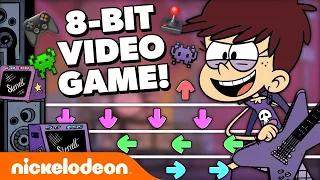 The Loud House Gets LOUDER In 8-Bit Video Game Adventure 🎶 | Nickelodeon Cartoon Universe