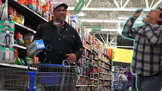 Blowing Bubbles on People at Walmart | Jack Vale