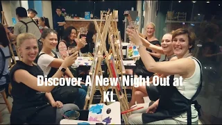 The 1st Sip & Paint Night in Kuala Lumpur - Art & Bonding