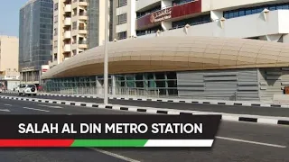 Salah Al Din Metro Station Dubai Metro Red line