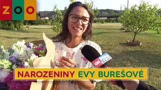 Herečka Eva Burešová oslavila kulaté narozeniny. Přemek Forejt jí připravil velké překvapení