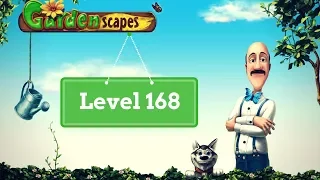 Gardenscapes Level 168 - How to complete Level 168 on Gardenscapes