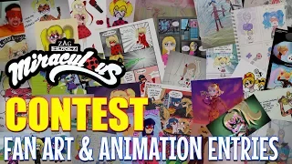 AMAZING Miraculous Fan Art and Animation!!! WOW!!! Lindalee Rose Contest Entries