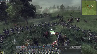 Napoleon's Infantry vs 2 armies of British Cavalry: Napoleon Total War