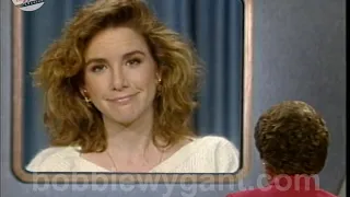 Melissa Gilbert "Blood Vows" Sat Interview 11/6/87 - Bobbie Wygant Archive