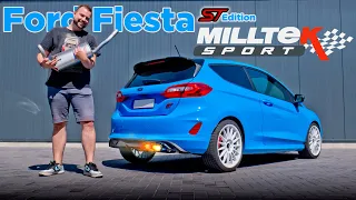 Ford Fiesta ST MILLTEK Auspuff – dB Messung + Einbau! Wie wird das die Polizei finden?