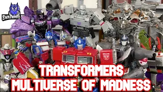 Transformers Stop Motion Multiverse of Madness - Optimus Prime vs Megatron [Stop Motion Film]