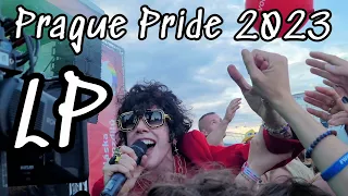 Unveiling Emotions 🎶 LP - Laura Pergolizzi Electrifying Secret Show at Prague Pride Parade 2023 🏳️‍🌈