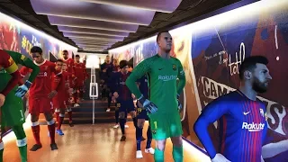 PES 2018 | Barcelona FC vs Liverpool | Full Match | Gameplay PC