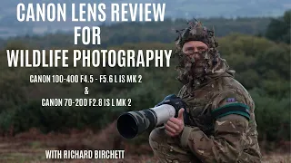 CANON LENS REVIEW FOR WILDLIFE & BIRD PHOTOGRAPHY | Canon EF 100-400 IS Mk2 & 70-200 IS Mk2