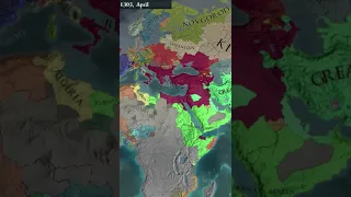 EU4 Timelapse | AI Byzantium is forming ROME