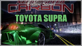 TOYOTA SUPRA | Engine Sound after Performance Upgrades | NFS CARBON