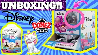 UNBOXING Disney Cats Domez Collectible Mini's Figures Blind Bag Opening