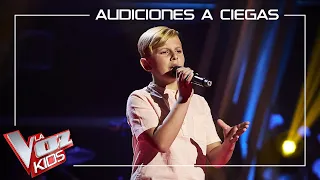 Adrián Campos - Ángel caído | Blind auditions | The Voice Kids Antena 3 2023