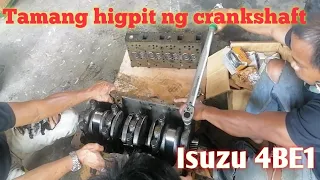 ang tamang higpit ng crankshaft || Isuzu 4BE1