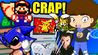 Game Boy Advance 145-in-1 BOOTLEG CRAP CARTRIDGE! - ConnerTheWaffle